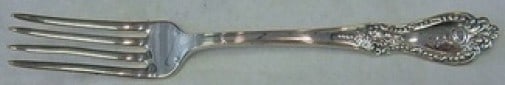 Watson Princess Sterling Silver Dinner Fork Monogrammed 7 1/4" (1 of 2)