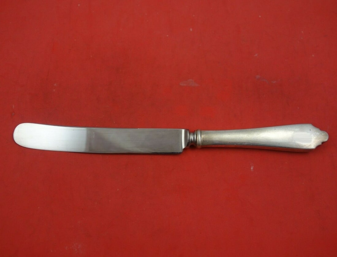 Dominick & Haff Yorktown Sterling Silver Dinner Knife Blunt 9 3/4" (1 of 3)