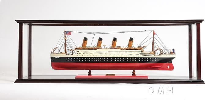 Detailed Nautical Queen Mary Ship Model 12 x 40 x 5 Inches (1 of 9)
