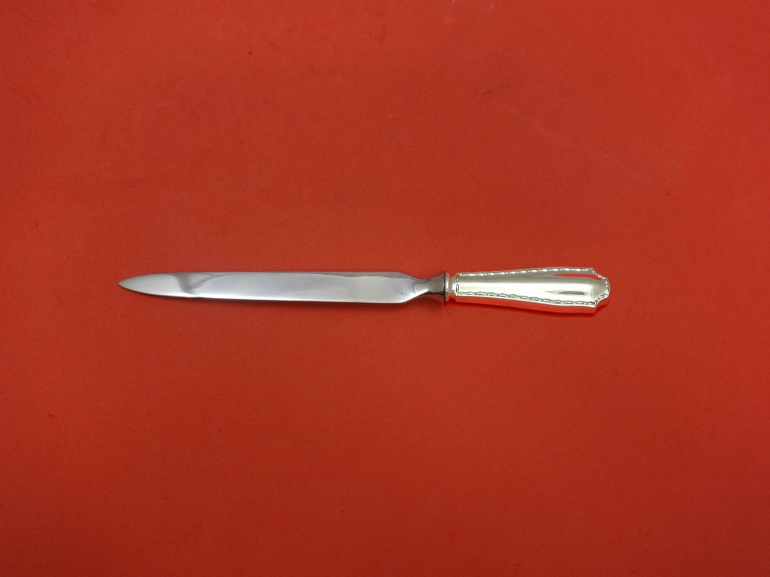 Tiffany & Co. Marquise Sterling Silver Letter Opener Custom Made 8": Tiffany & Co. Marquise Sterling Silver Letter Opener Custom Made 8" Elevate your desk with this exquisite letter opener from Tiffany & Co., designed in the elegant Marquise pattern. Crafted from high-