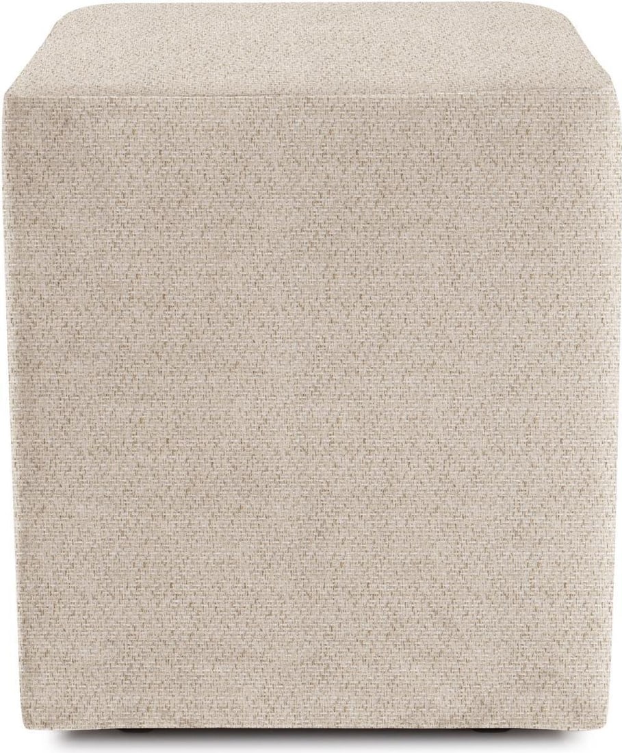 Howard Elliott Panama Collection Pink Square Ottoman (1 of 18)