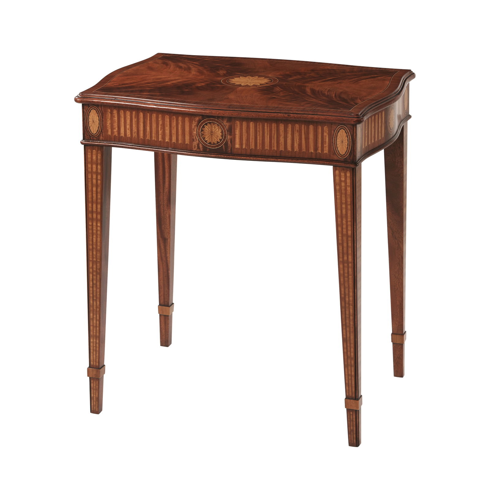 Theodore Alexander Stephen Church Flame Mahogany Side Table (1 of 4)