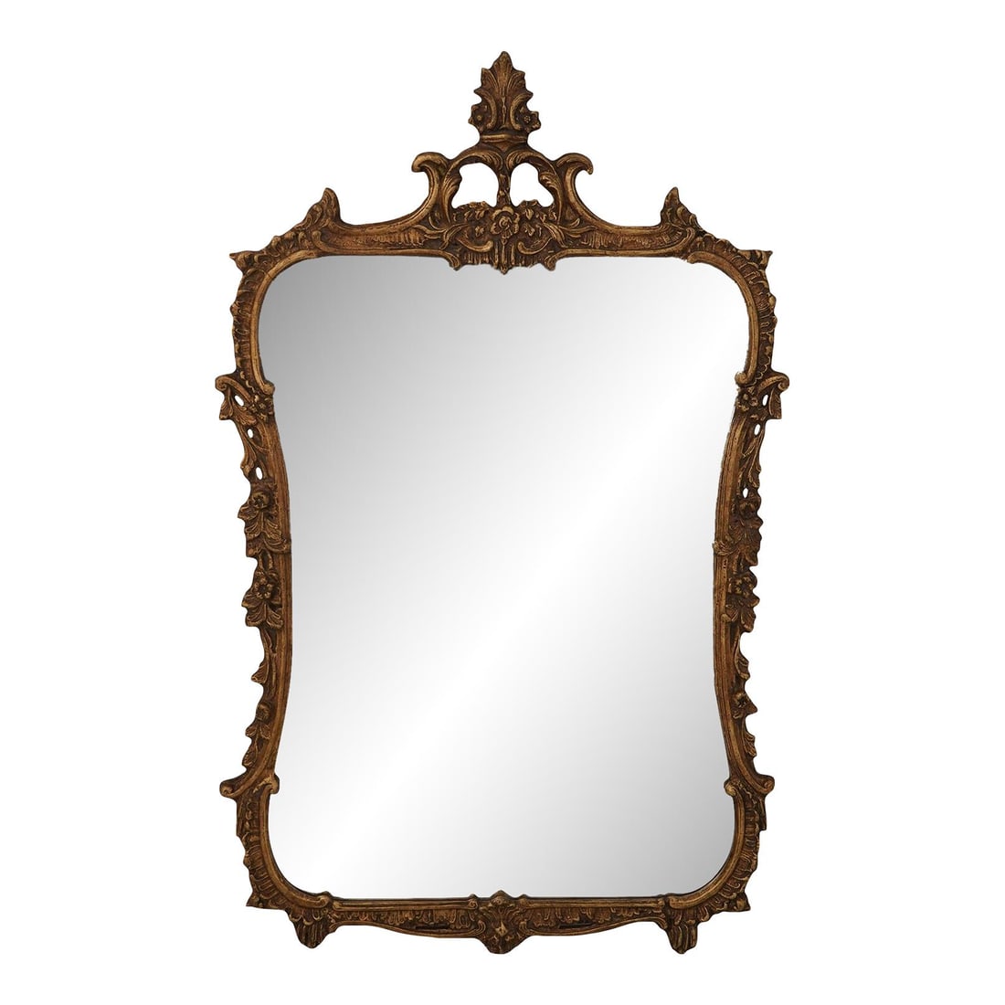 Friedman Brothers French Style Ornate Gold Mirror 32 x 51 Inches (1 of 9)