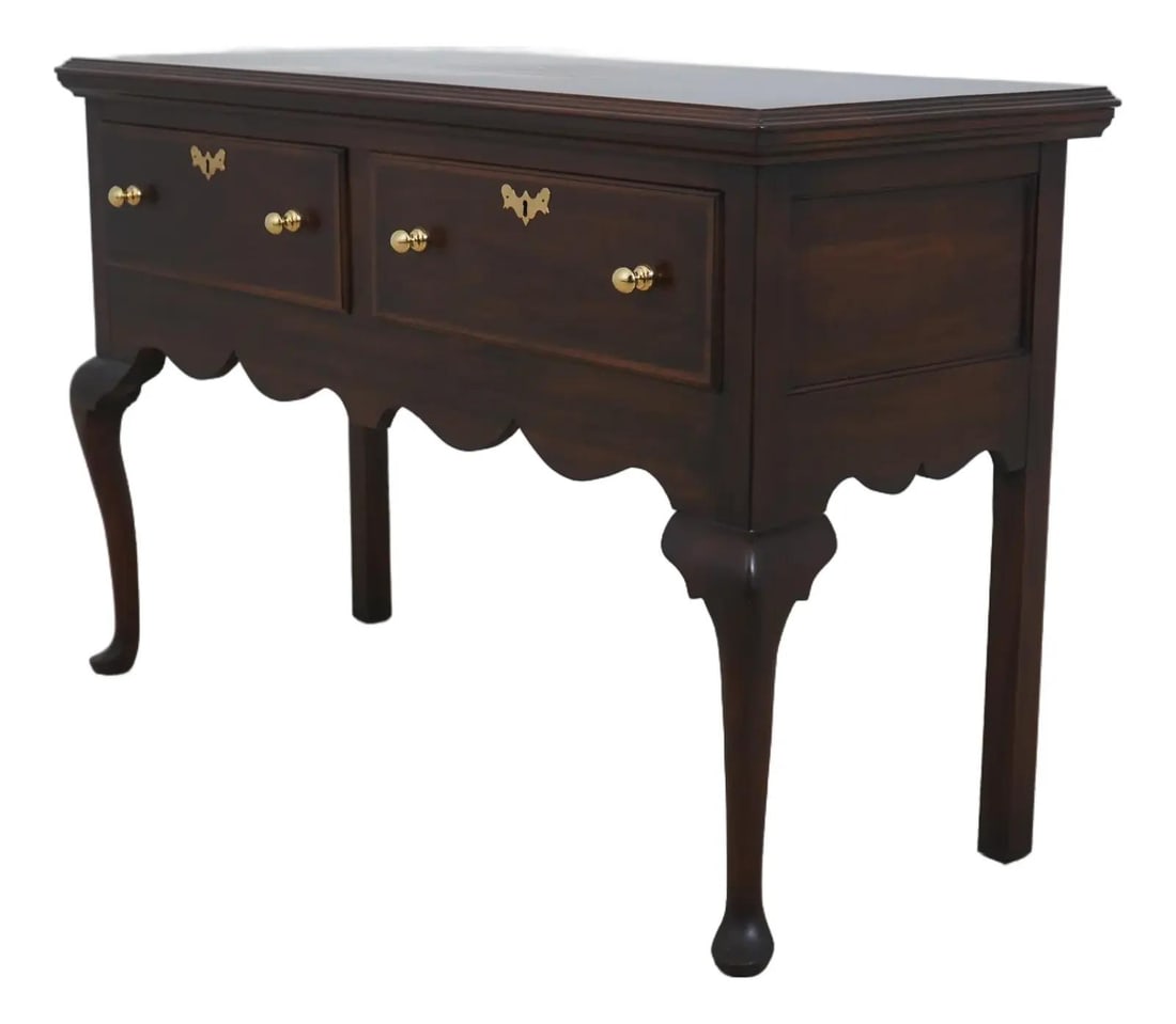 Henkel Harris Jamestown Mahogany Server Buffet Queen Anne Style (1 of 10)