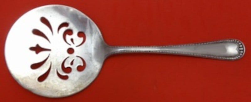 Gorham Newcastle Sterling Silver Tomato Server 7 3/4 Inch Pierced Design (1 of 2)