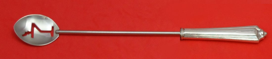 Gorham Plymouth Sterling Silver Martini Spoon Custom Made 10 Inch: Gorham Plymouth Sterling Silver Martini Spoon Custom Made 10 Inch This exquisite Plymouth martini spoon by Gorham is a custom-made piece crafted from high-quality sterling silver. Measuring approximat