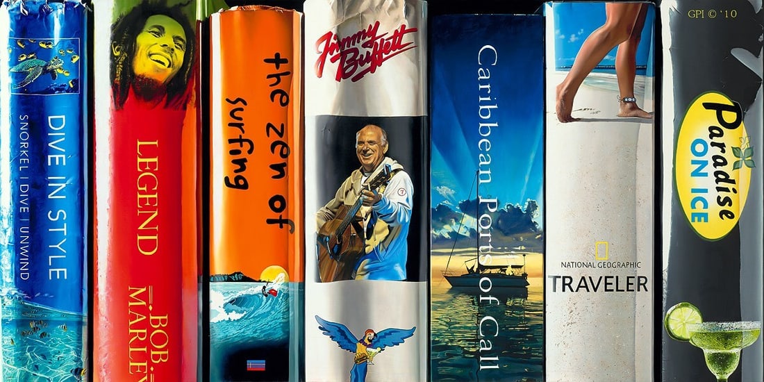 John-Mark Gleadow Paradise Limited Edition Signed Giclee Canvas 48 x 24 (1 of 1)