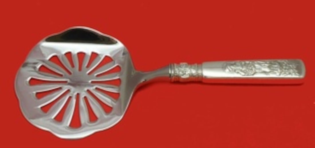 Gorham Fontainebleau Sterling Silver Custom Tomato Server 8 Inch (1 of 2)