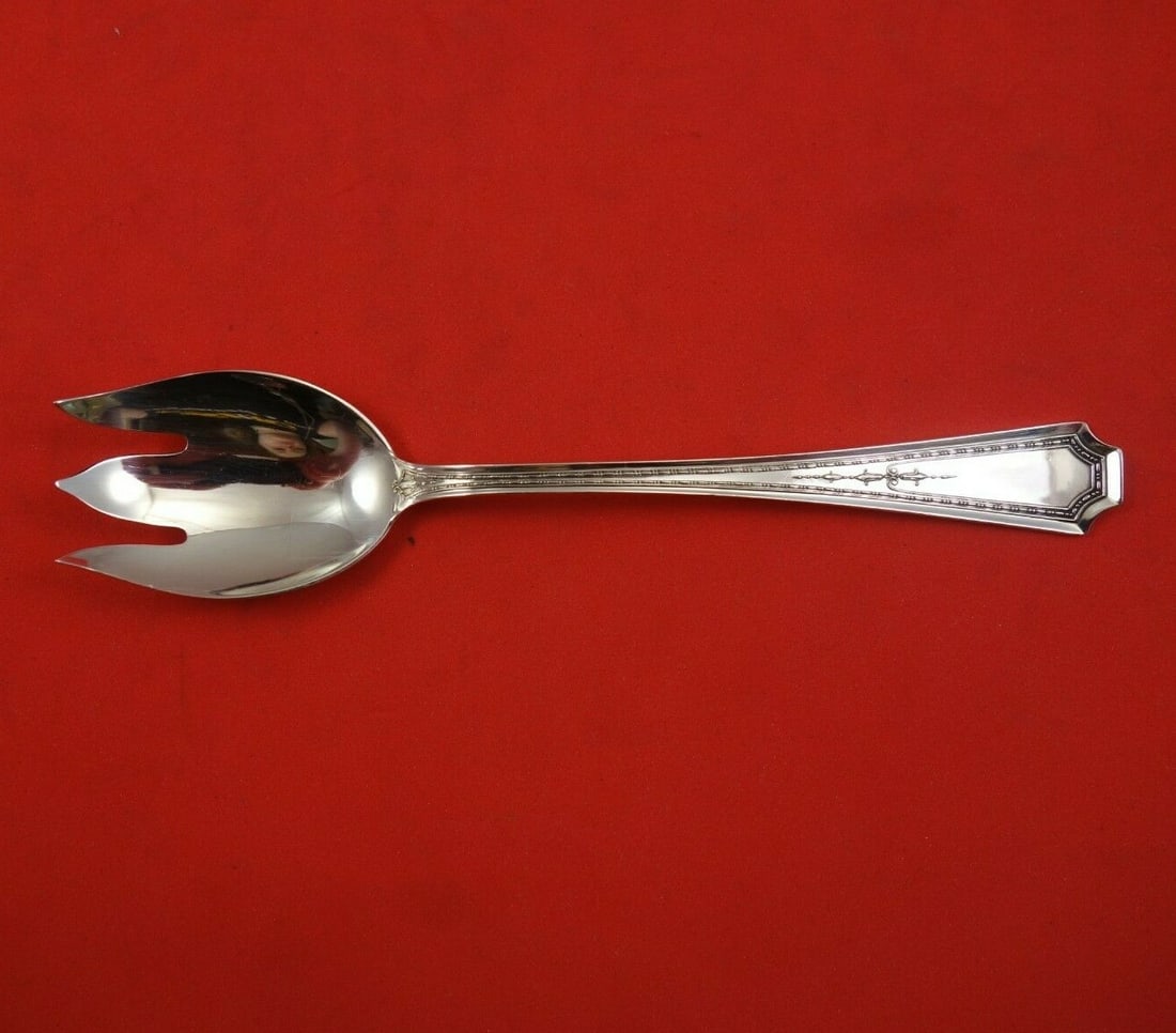 Durgin Colfax Sterling Silver Ice Cream Fork 5.5 inch Monogrammed Heirloom (1 of 3)