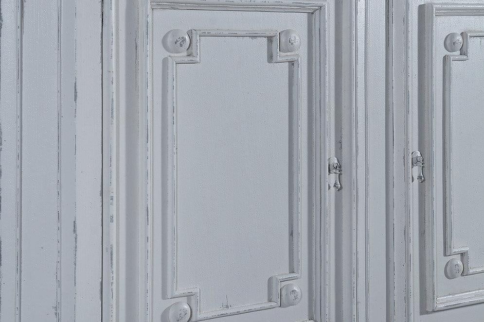 Arlington White Sideboard Solid Mango French Style Storage - 4