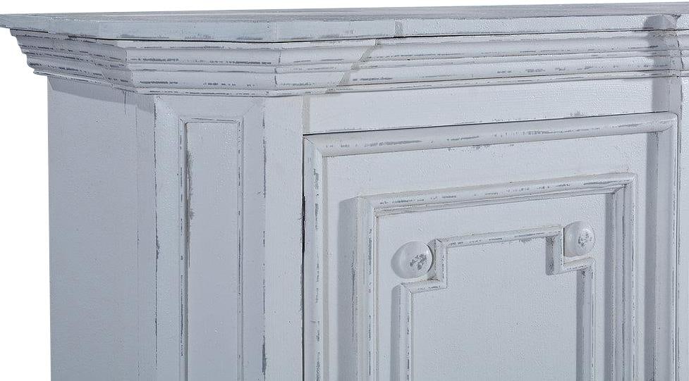 Arlington White Sideboard Solid Mango French Style Storage - 5