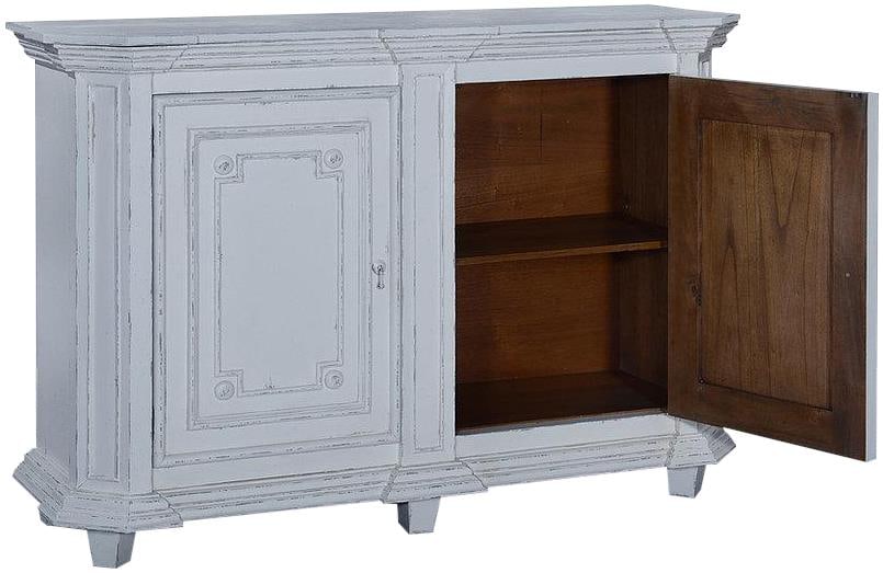 Arlington White Sideboard Solid Mango French Style Storage - 6