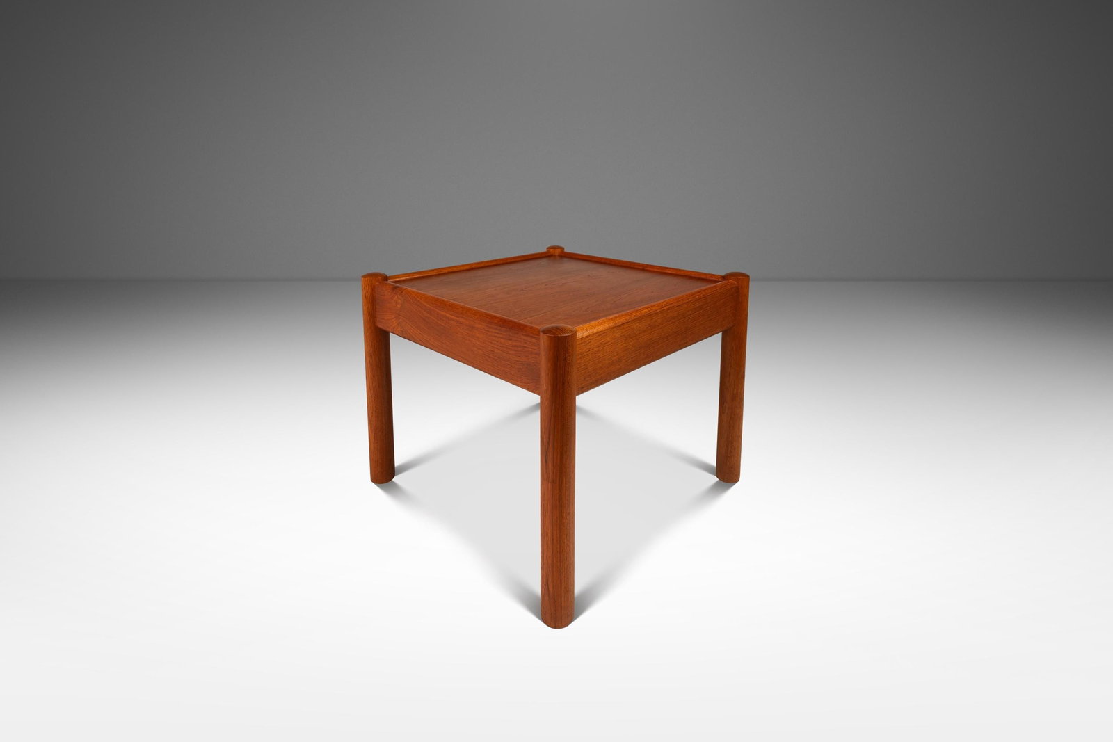 Danish Mid-Century Modern Teak Table by Domino Mobler 1970s (1 of 10)