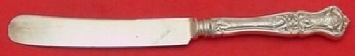 International Edgewood Sterling Silver Regular Knife 9" Old French: International Edgewood Sterling Silver Regular Knife 9" Old French Discover the elegance of the Edgewood pattern by International, featuring a stunning sterling silver regular knife with a silverplate