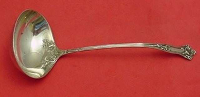 Alvin Morning Glory Sterling Silver Bouillon Ladle 7.5" (1 of 1)