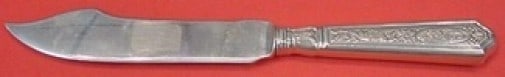 Gorham Saint Dunstan Chased Sterling Silver Fish Knife 7 7/8" (1 of 1)