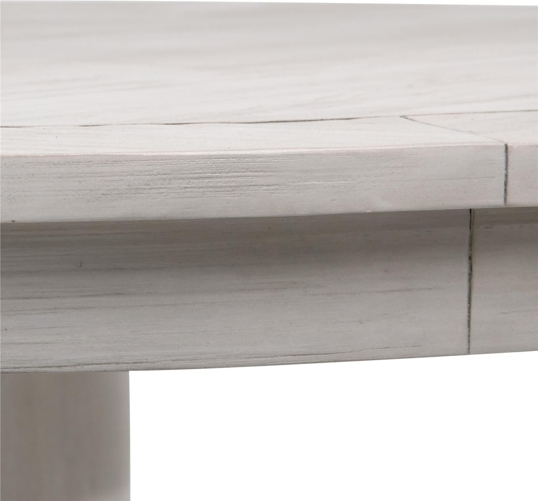 New Arundel Whitewash Solid Pine Dining Table 30H 54W 54D (1 of 3)