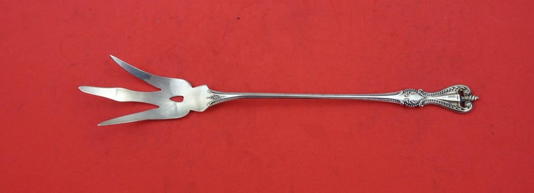 Towle Old Colonial 9 Inch Sterling Silver Lettuce Fork Pierced Design (1 of 2)
