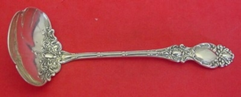 Wallace Lucerne Sterling Silver Sauce Ladle 5.5 Inch Serving Spoon (1 of 2)