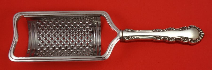 Reed & Barton Georgian Rose Sterling Silver Cheese Grater Custom Made 8.5" (1 of 3)