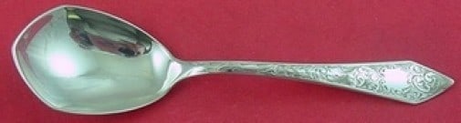 Durgin Chatham Engraved Sterling Silver Serving Spoon 8 1/4": Durgin Chatham Engraved Sterling Silver Serving Spoon 8 1/4" This exquisite serving spoon from Durgin features the elegant Chatham Engraved #1 pattern. Crafted from high-quality sterling silver, this