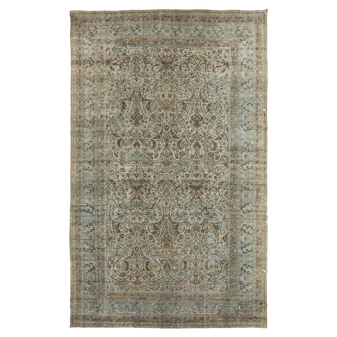 Zabihi Collection Victorian Hand-Woven Persian Carpet 14' x 22'6'' (1 of 18)