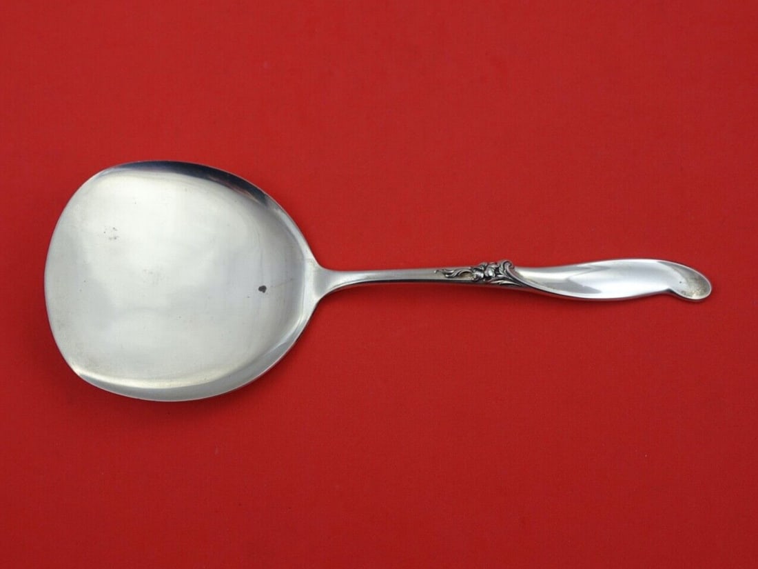 International Silver Melody Sterling Silver Tomato Server 7 3/4" (1 of 2)