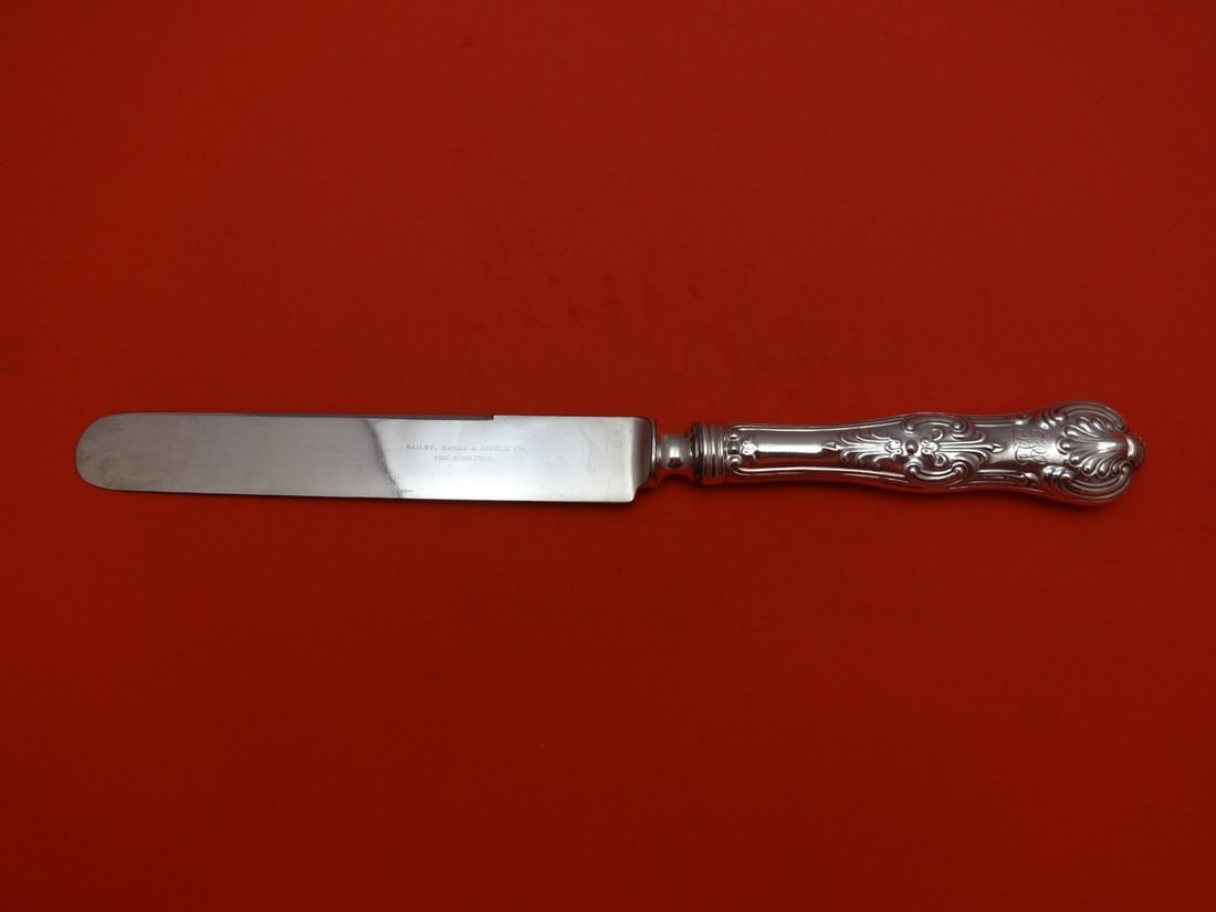 Dominick & Haff King Pattern Sterling Silver Banquet Knife 10" (1 of 1)