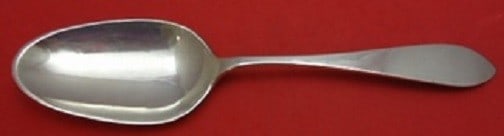 Old Newbury Crafters Sterling Silver Salad Serving Spoon 10 1/4": Old Newbury Crafters Sterling Silver Salad Serving Spoon 10 1/4" This exquisite salad serving spoon is crafted from sterling silver and features the intricate Old Newbury pattern by Old Newbury Crafte