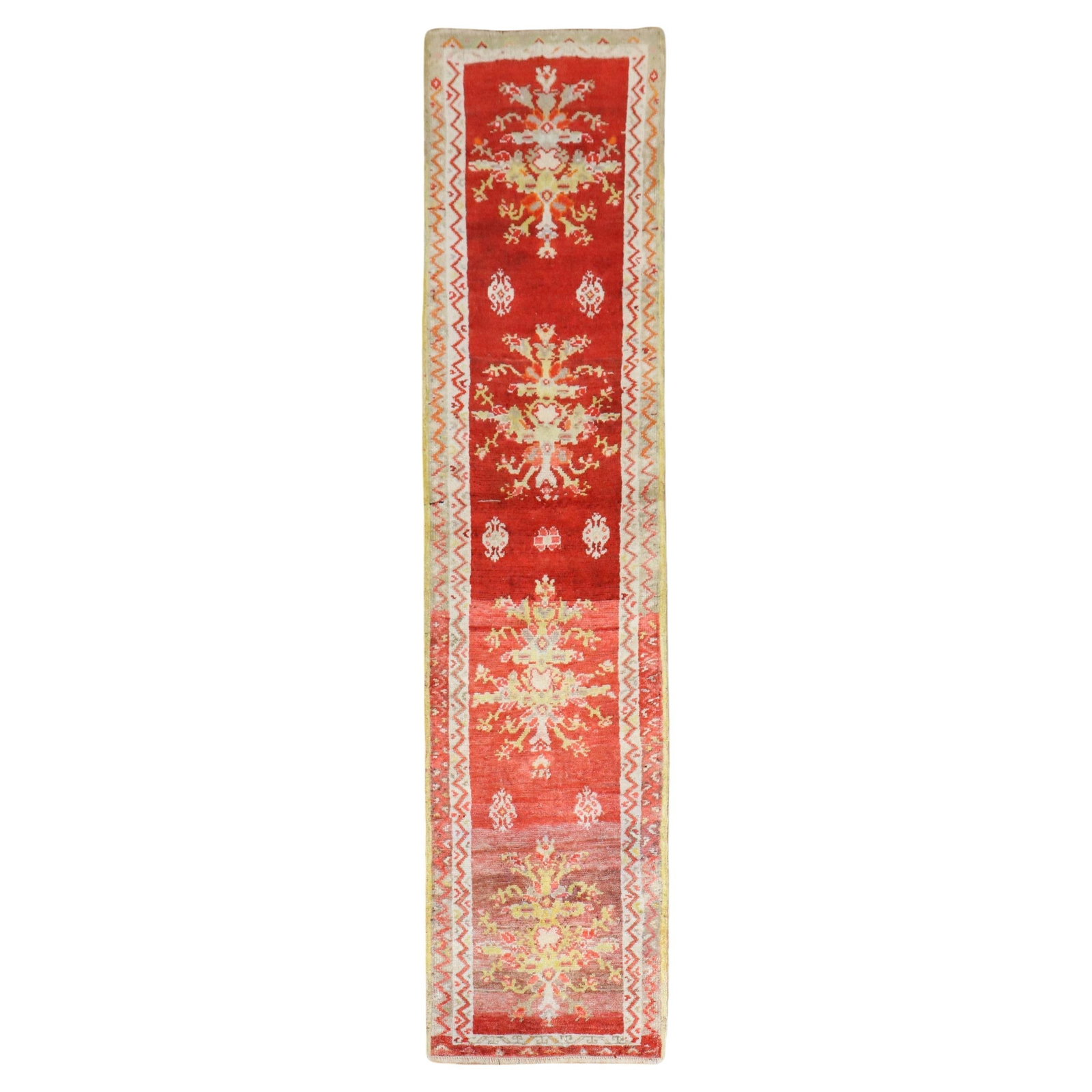 Zabihi Collection Hand-Woven Red Turkish Sivas Runner 1'6'' x 5'10'' (1 of 10)