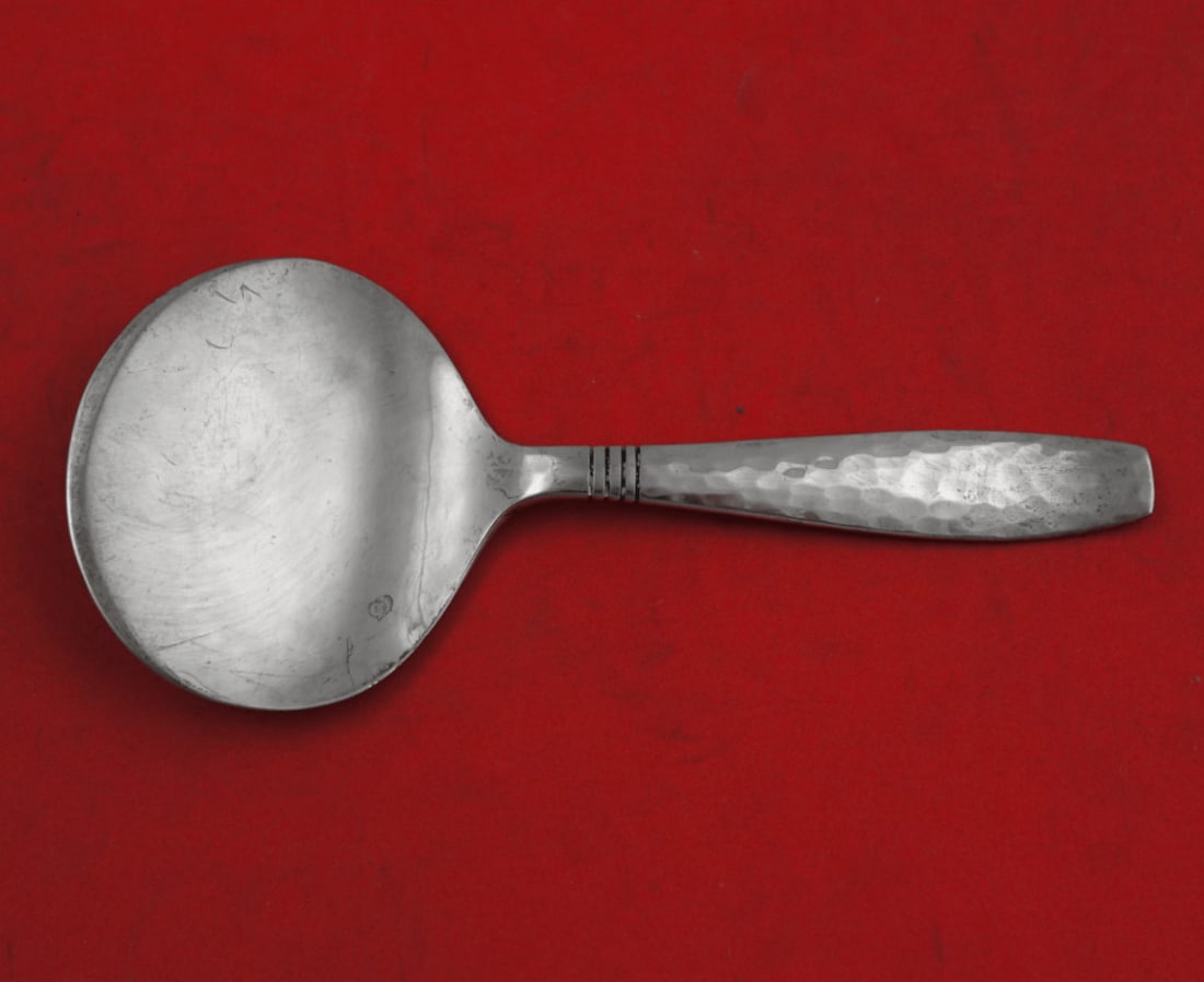 Allan Adler Swedish Modern Sterling Silver Cucumber Server 5 1/4 Inch (1 of 3)