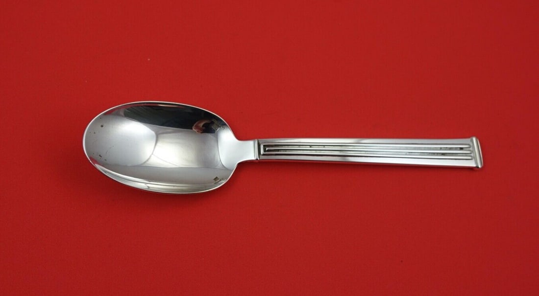 Christofle Triade Silverplate Place Soup Spoon 7.5" (1 of 2)