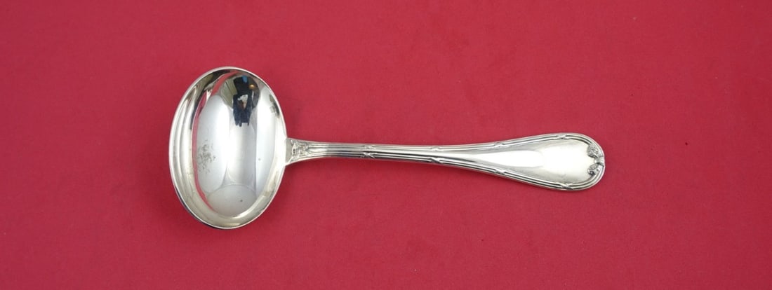 Christofle Rubans Silverplate Gravy Ladle 7.75 Vintage (1 of 2)