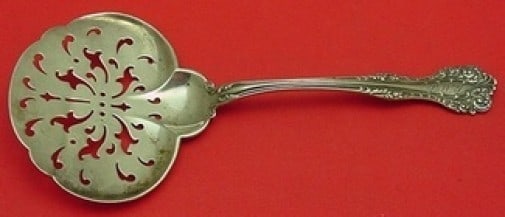 Alvin Florentine Sterling Silver Tomato Server Monogrammed 7.5" (1 of 2)