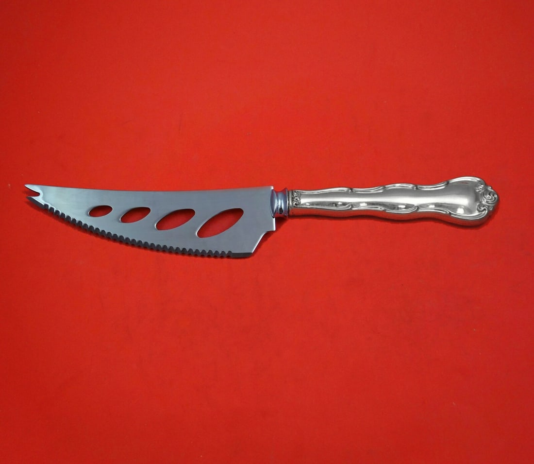 Gorham Rondo Sterling Silver Custom Cheese and Sausage Knife 7" (1 of 3)