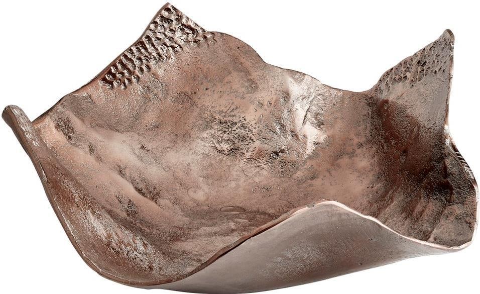 Cyan Bauhaus Bronze Aluminum Charger 15.75" Decorative Tray (1 of 1)