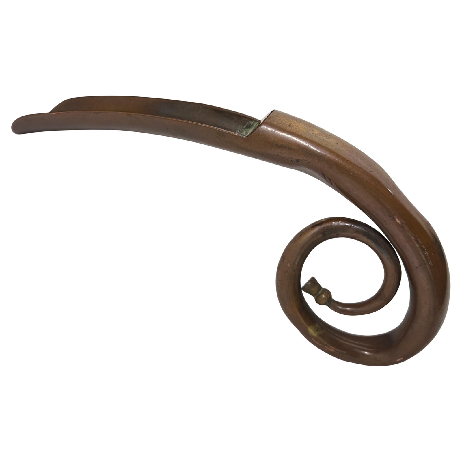 Art Nouveau Bronze Shoehorn Hunting Horn Design C 1900 (1 of 8)