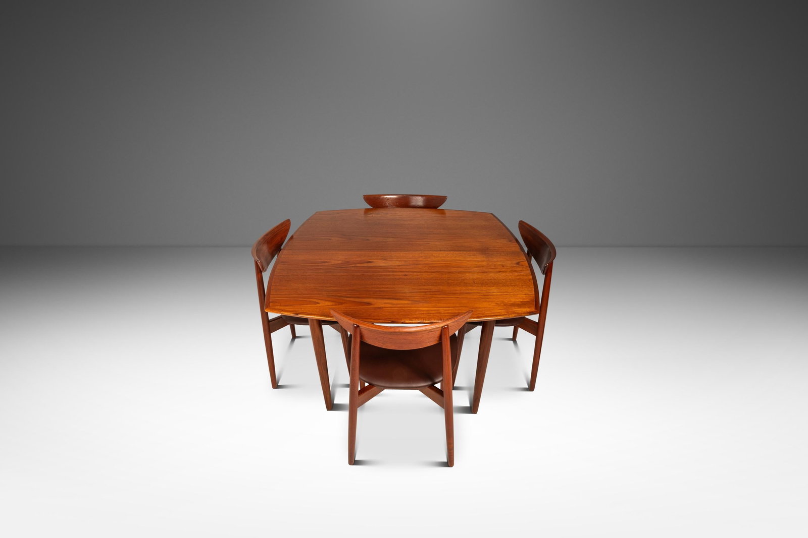 Restored 1960s Teak Extension Dining Set Harry Ostergaard for Randers Six Chairs (1 of 18)