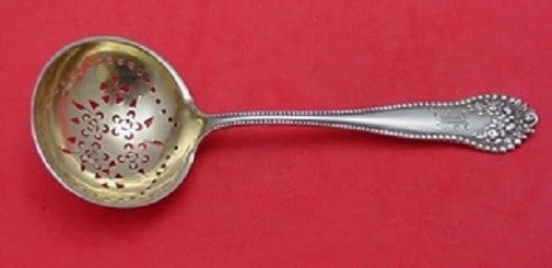 Gorham Lancaster Sterling Silver Sugar Sifter Gold Wash 5.5" (1 of 1)