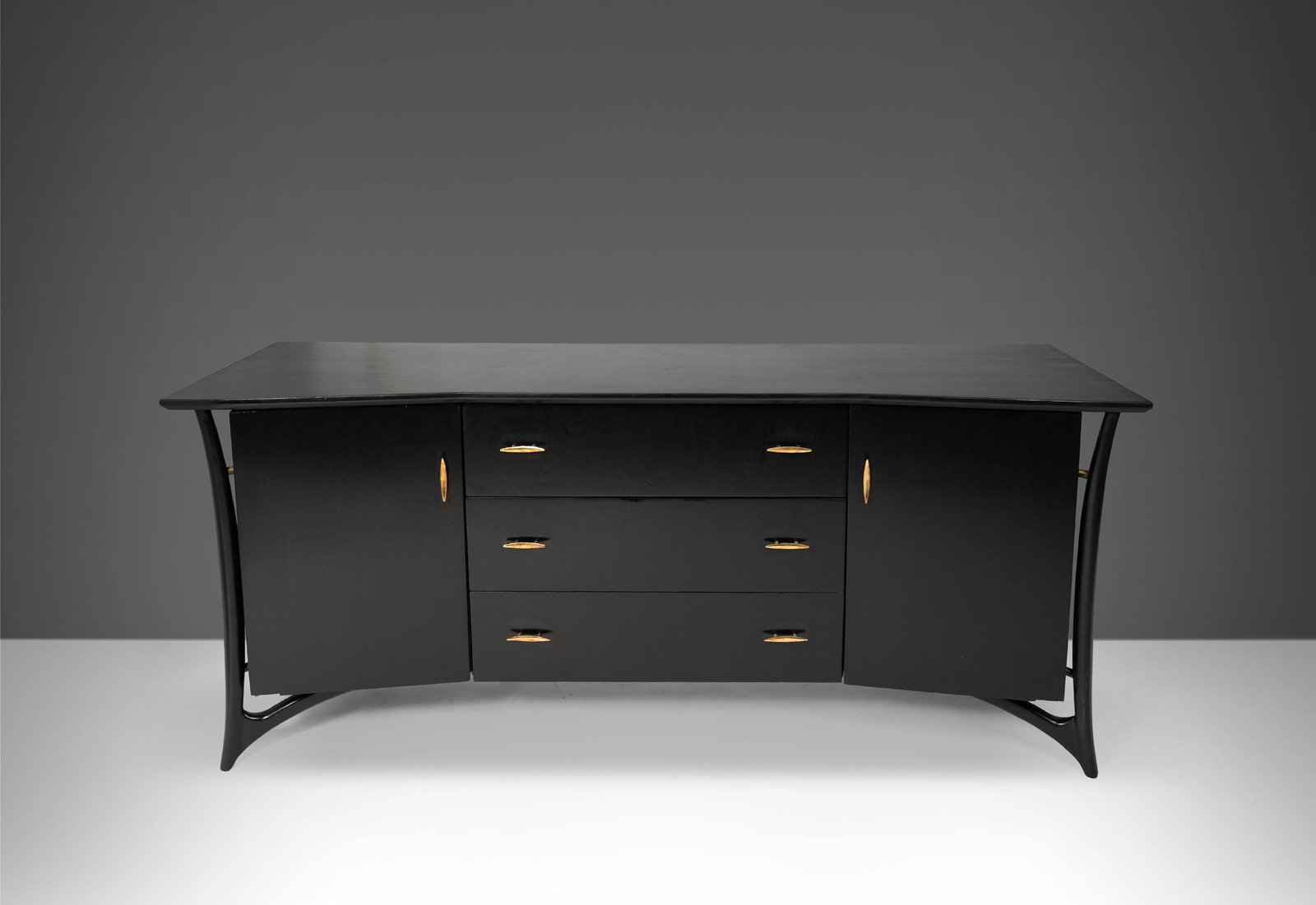Mid-Century Modern Ebonized Dresser by Piet Hein for Daniel Jones NYC (1 of 9)