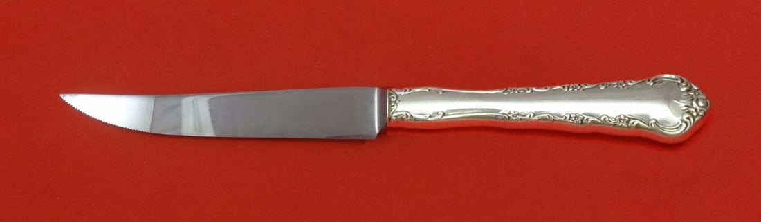 Towle Peachtree Manor Sterling Silver Steak Knife 8.5" Custom Serrated Blade (1 of 2)