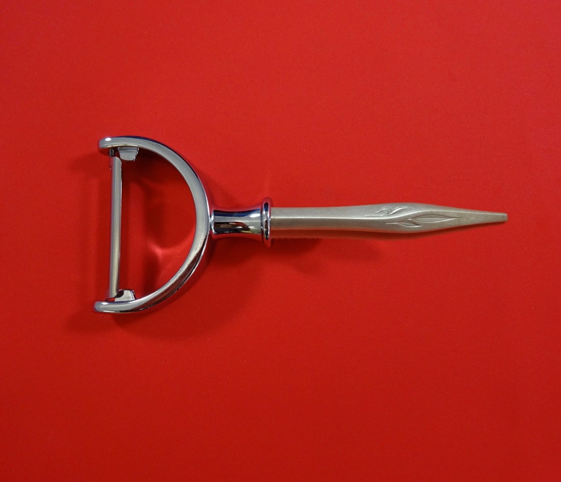 Wallace Dawn Mist Sterling Silver Vegetable Peeler Custom 6 Inch (1 of 2)