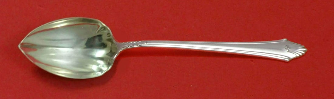 Gorham Edgemont Sterling Silver Grapefruit Spoon Fluted Design 5 3/4" (1 of 1)