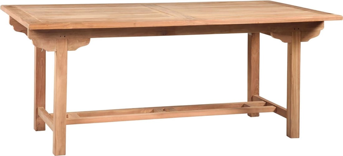 Artest Teak Outdoor Dining Table 30H 70W 39D Stylish Design (1 of 1)