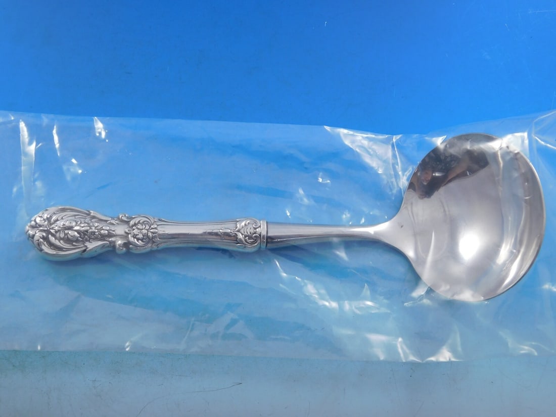 Reed and Barton Francis I Sterling Silver Gravy Ladle 8 1/8 Inch Custom (1 of 3)