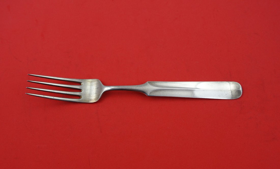David Andersen Radhus Glatt Sterling Silver Dinner Fork 7.75 Modern Norway (1 of 3)
