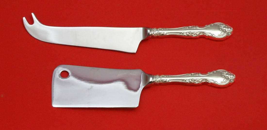 Gorham Melrose Sterling Silver Cheese Server Set 2pc Custom Made (1 of 1)