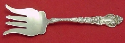 Unger Douvaine Sterling Silver Hors D' Oeuvre Fork 5 1/4 Inch (1 of 2)