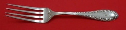 Shiebler Victoria Sterling Silver Dinner Fork 7.75" Monogrammed (1 of 1)