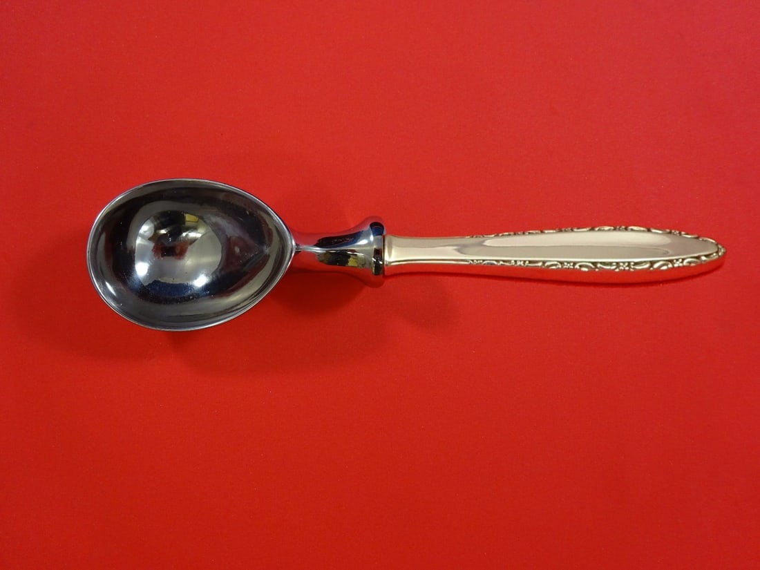 Lunt Sterling Silver Lace Point Custom Ice Cream Scoop 7" (1 of 1)